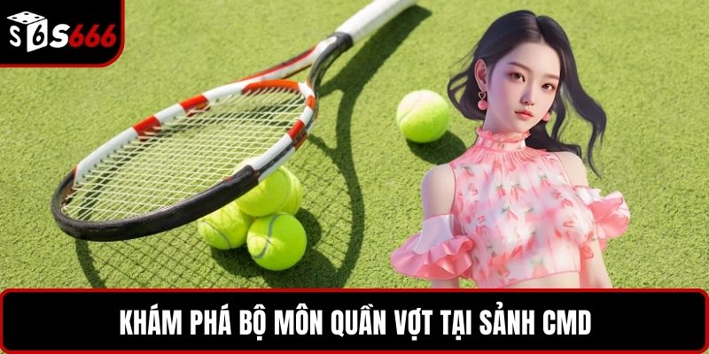 Khám phá bộ môn quần vợt tại sảnh CMD